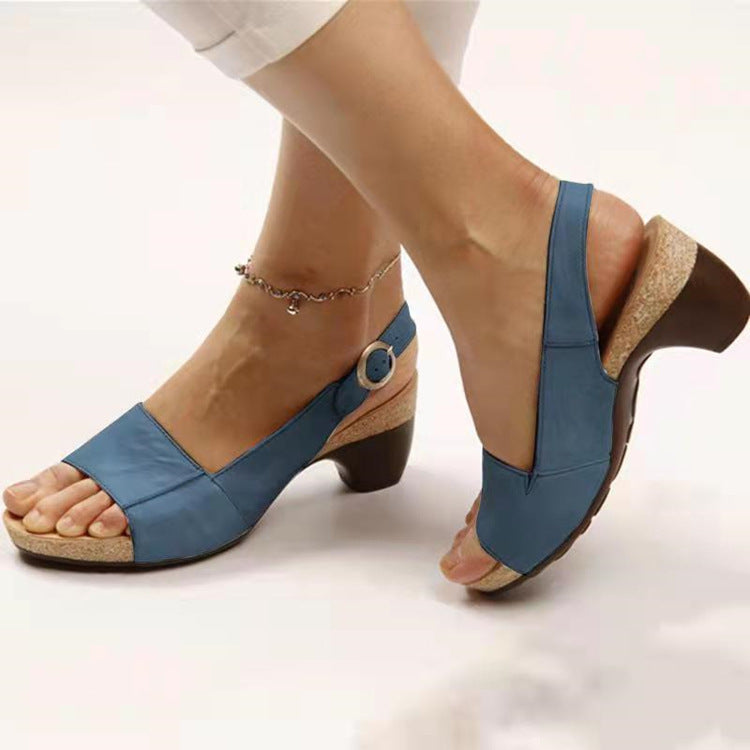 COPIA Podiflex – Peep Toe Heel Sandals (Cópia)