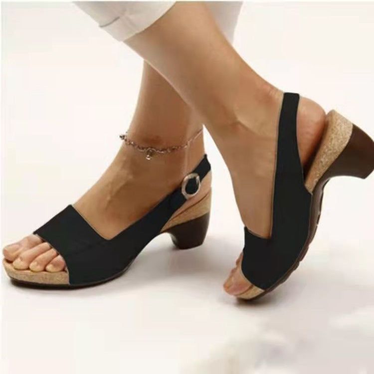 COPIA Podiflex – Peep Toe Heel Sandals (Cópia)